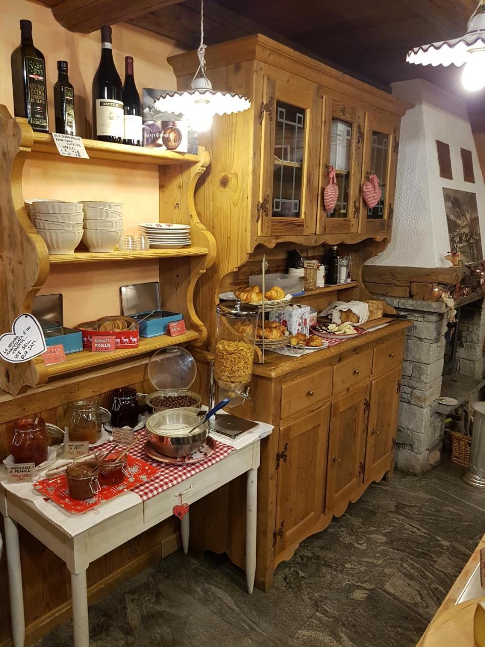 L'Ancien Paquier Chambre D'Hotes Valtournenche Dış mekan fotoğraf
